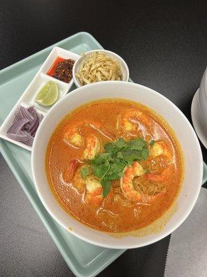 Khao Soi with Shrimp