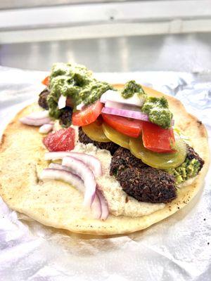 Falafel wrap