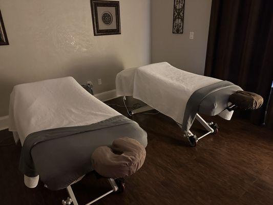 Couple's treatment room