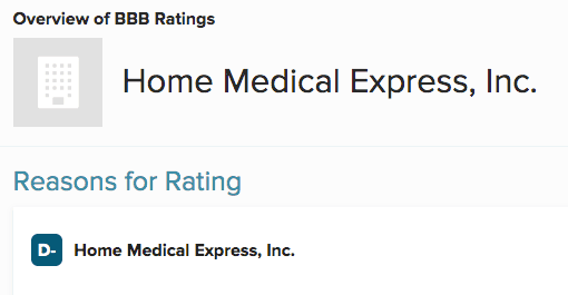 Home medical express