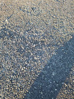 crumbling driveway