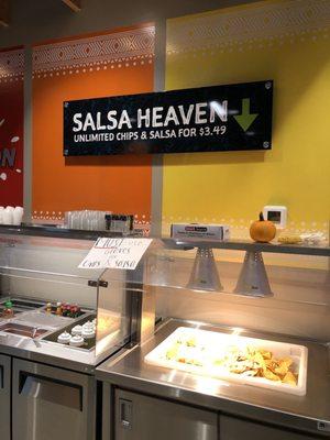 Salsa bar