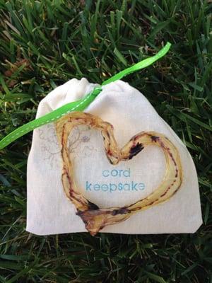 My new cord keepsake bags for my Placenta Encapsulation clients!