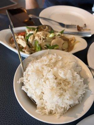 Green Curry with chicken