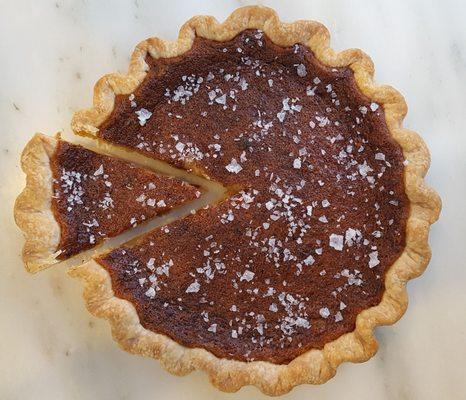 Salted Honey Chess Pie