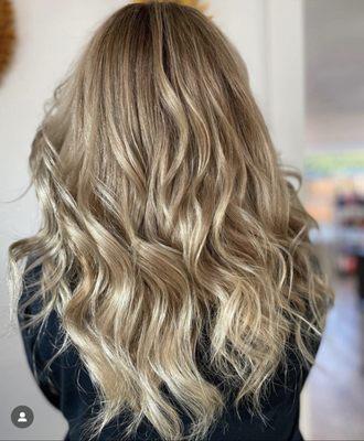 Blonde retouch. Hair by Duygu for appt text (650)670-5572