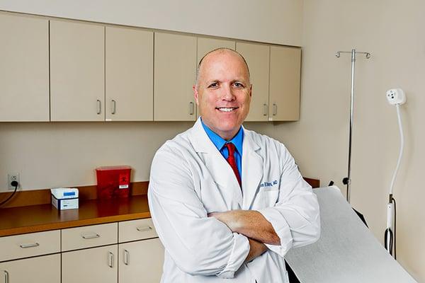 Dr. Jason Stokes in Treatment Room