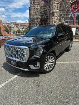 Black GMC SUV Service. 
from Black Car Philly https://blackcarphilly.com
in Philadelphia