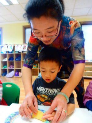 Every year, the children will have experience of making dumpling :).