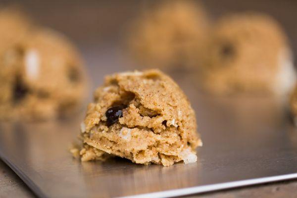 Almond Coconut Chip Cookie Dough