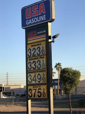 Fuel prices on 12/13/18