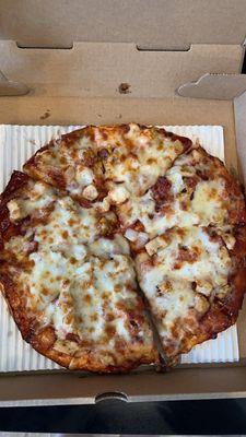 BBQ chicken pizza, small (9 in)