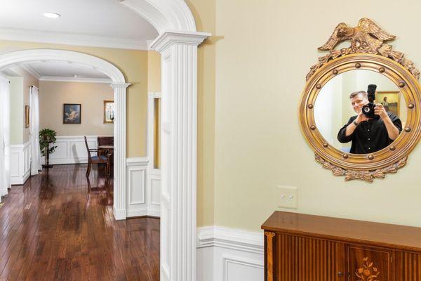 Nice Crown Molding in a home I covered!  cz