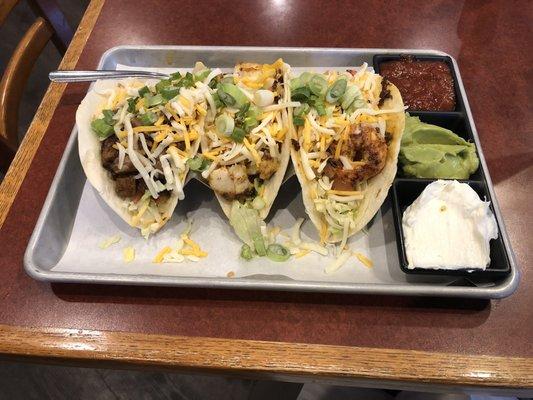 $2.50 Taco Tuesday's : steak, fish, shrimp