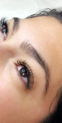 Classic individual lash extensions