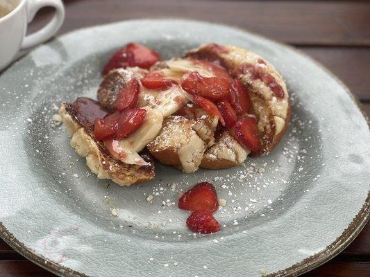 Seasonal Pan dulce french toast. A lot of people I know love this. I however don't think it's that great.