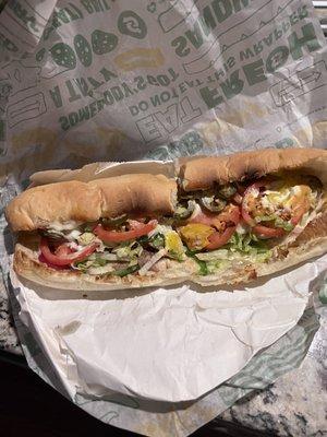 Footlong PRO #2 The Outlaw   Steak & Cheese