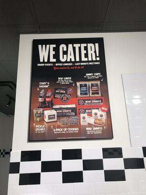 They cater!