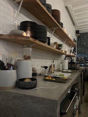 Restaurant kitchen