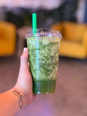 Green Detox! una bebida llena de antioxidantes, desinflamatoria, colageno y fibra