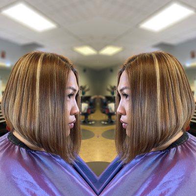 Hair Color and Cut at Pro Touch