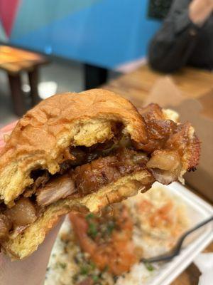 Pork Belly Grilled Cheese Sando