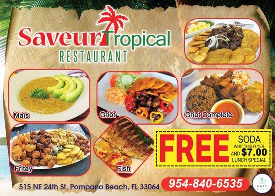 Saveur Tropical Restaurant