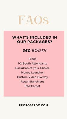 360 BOOTH PACKAGES!