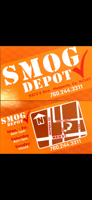 Smog Depot