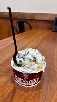 Coldstone's banana ice cream is the best!