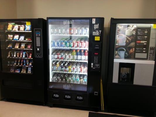 Food and beverage options available in junior's lounge.