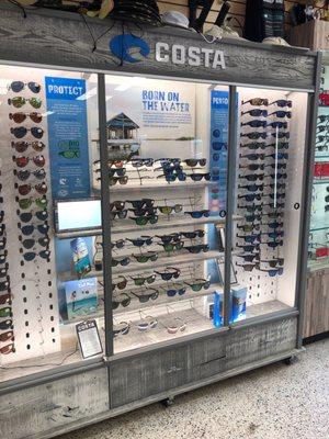 Large selection of Costa sunglasses