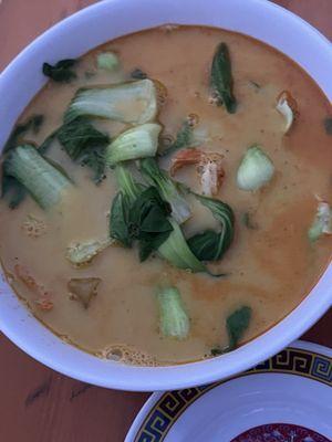 Coconut curry noodle soup