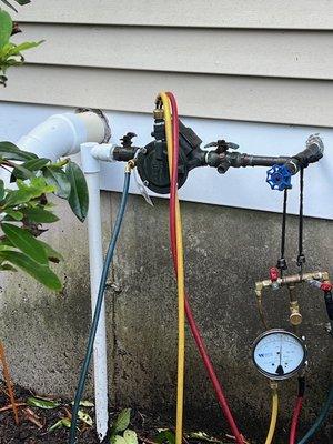 Backflow Testing!