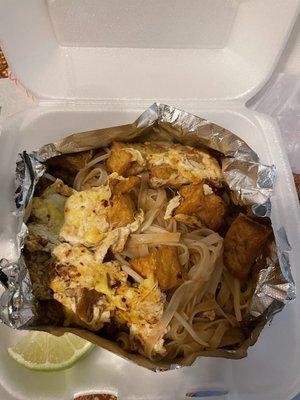 Pad Thai with tofu