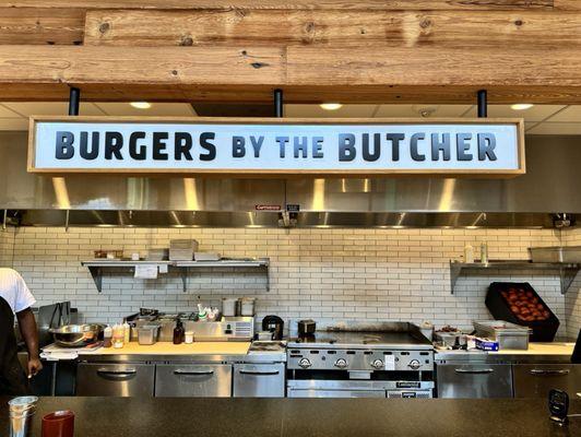 Burgers by the butcher