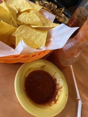 Chips and salsa