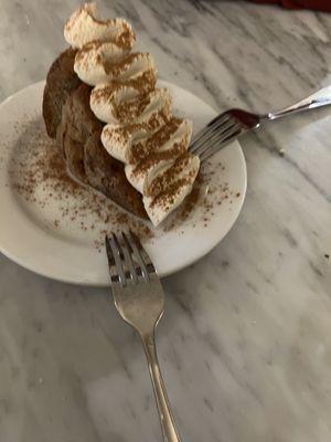 Pumpkin Cake with Maple Marscapone- dessert special