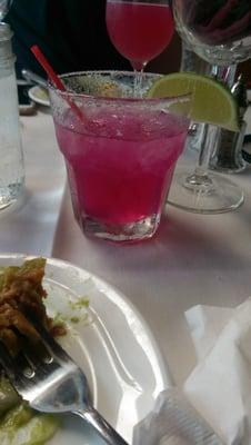 Prickley pear margarita! Delicious!