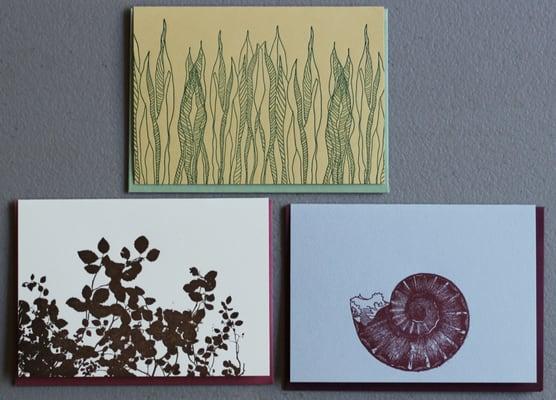 Letterpress notecards