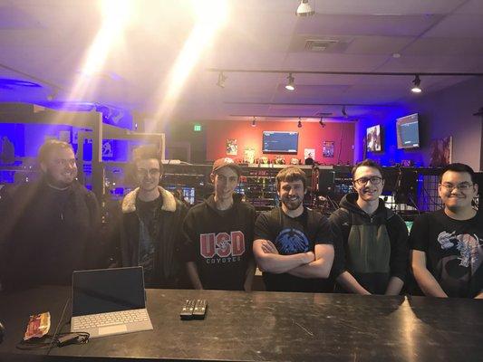 Overwatch LAN gaming winners