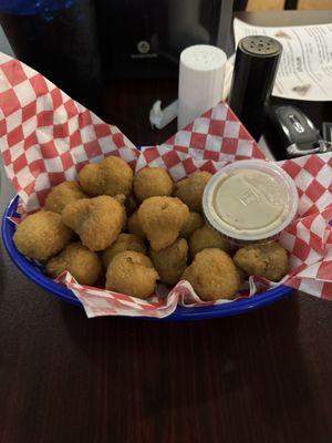 Fried mushrooms