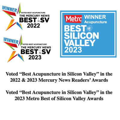 Best of Silicon Valley 2022 & 2023 Acupuncture