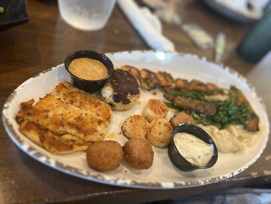 Seafood platter