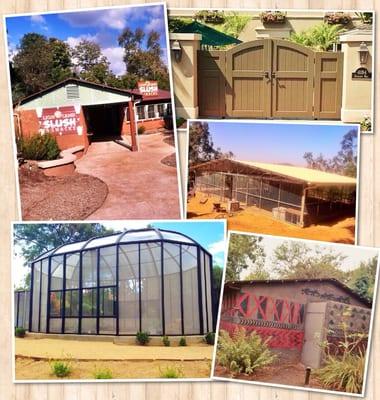 A few projects Fortress Fence & Landscape has completed at the Safari Park and Cuyamaca College Water Garden.