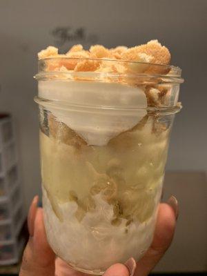 Banana pudding jars