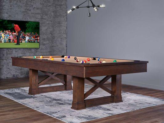 American Heritage Farmhouse Pool Table