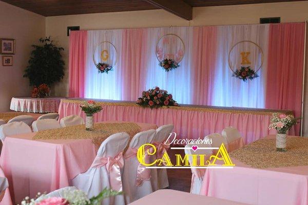 For decorations like this for your party visit: www.facebook.com/camiladecoracionesamerica­ncanyon