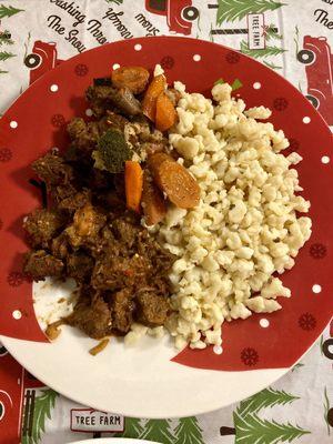 Beef Goulash Dinner