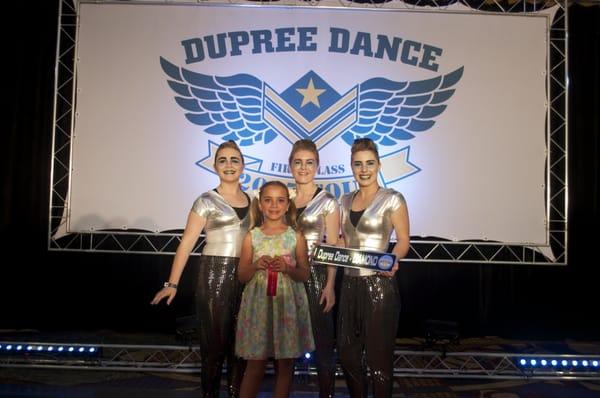 Tap company after receiving a Diamond Award (and an almost perfect score!) at Dupree Dance Expo, San Francisco 2015